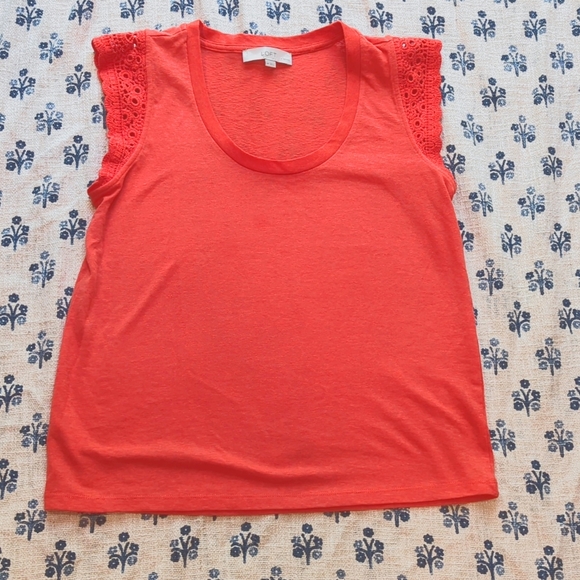 🌞lace ruffle sleeve tee - Picture 1 of 3